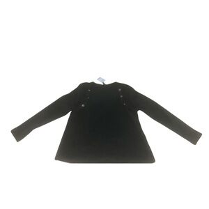 Black SHEIN Long Sleeve Top